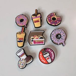 Crocs charms - Dunkin Donuts bundle